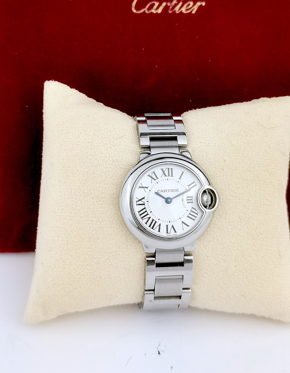Cartier - Ballon Bleu - Steel - Quartz - Small Model (women's)-photo-2