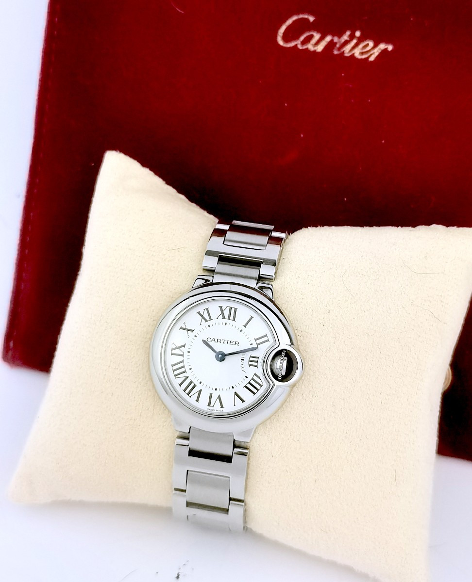 Cartier - Ballon Bleu - Steel - Quartz - Small Model (women's)-photo-3