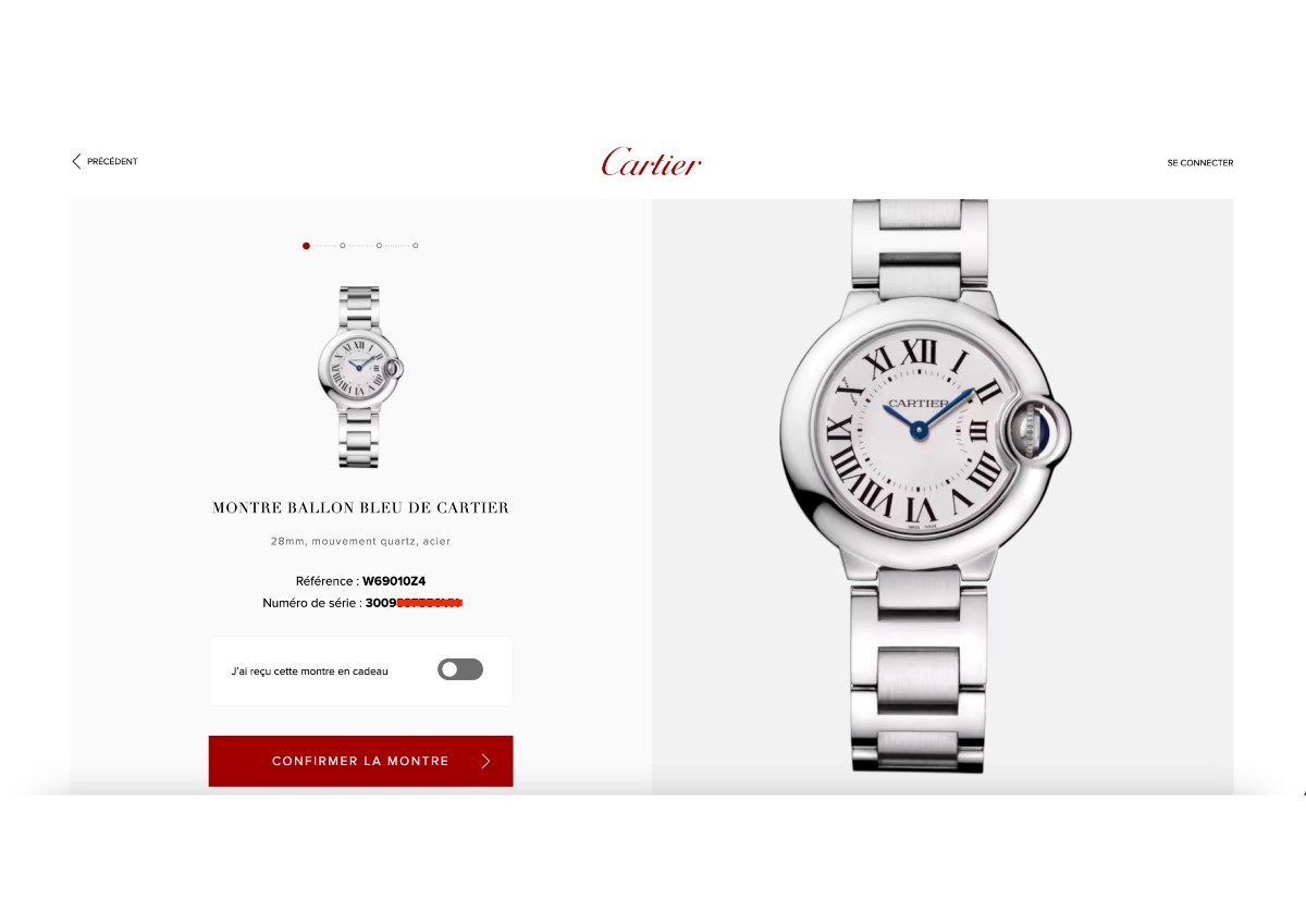 Cartier - Ballon Bleu - Steel - Quartz - Small Model (women's)-photo-6