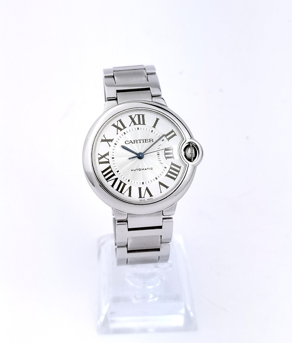 Cartier - Ballon Bleu - Steel - Automatic - 36 Mm (unisex)-photo-3