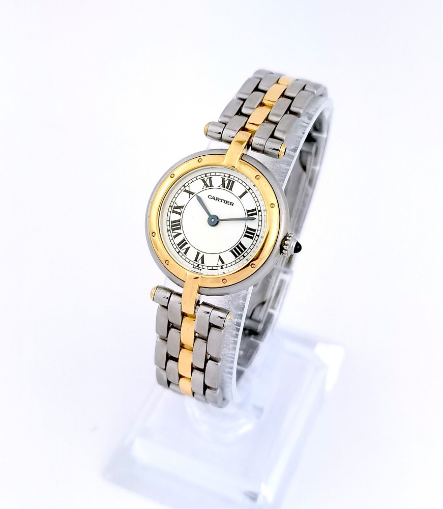 Cartier Watch - Panthère Vendôme - Gold/steel - Small Model - Full Set (women's)-photo-3