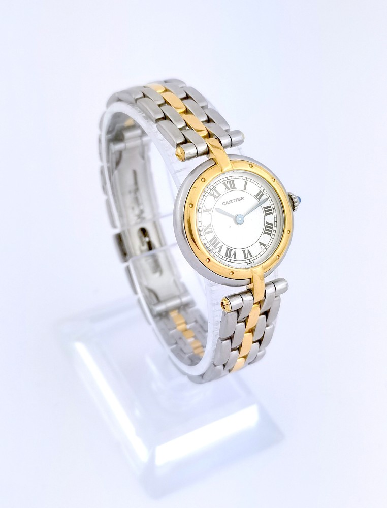 Cartier Watch - Panthère Vendôme - Gold/steel - Small Model - Full Set (women's)-photo-2