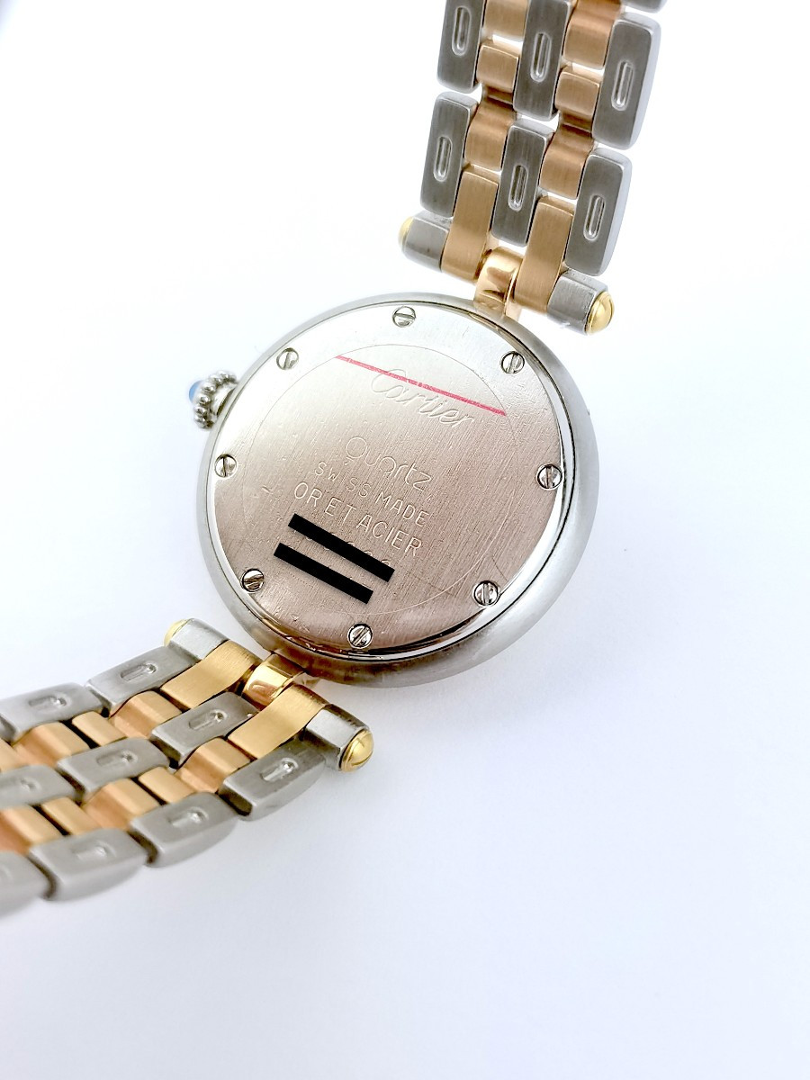 Montre CARTIER - Panthère Vendôme - or/acier - Petit modèle (femme)-photo-2