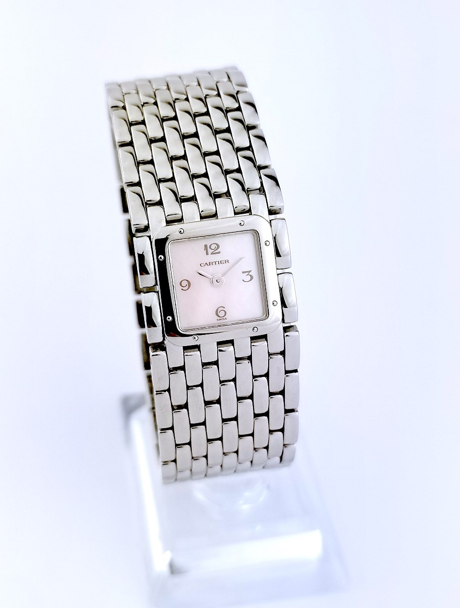 Cartier Watch - Panthère Ruban - Steel (women's)-photo-3