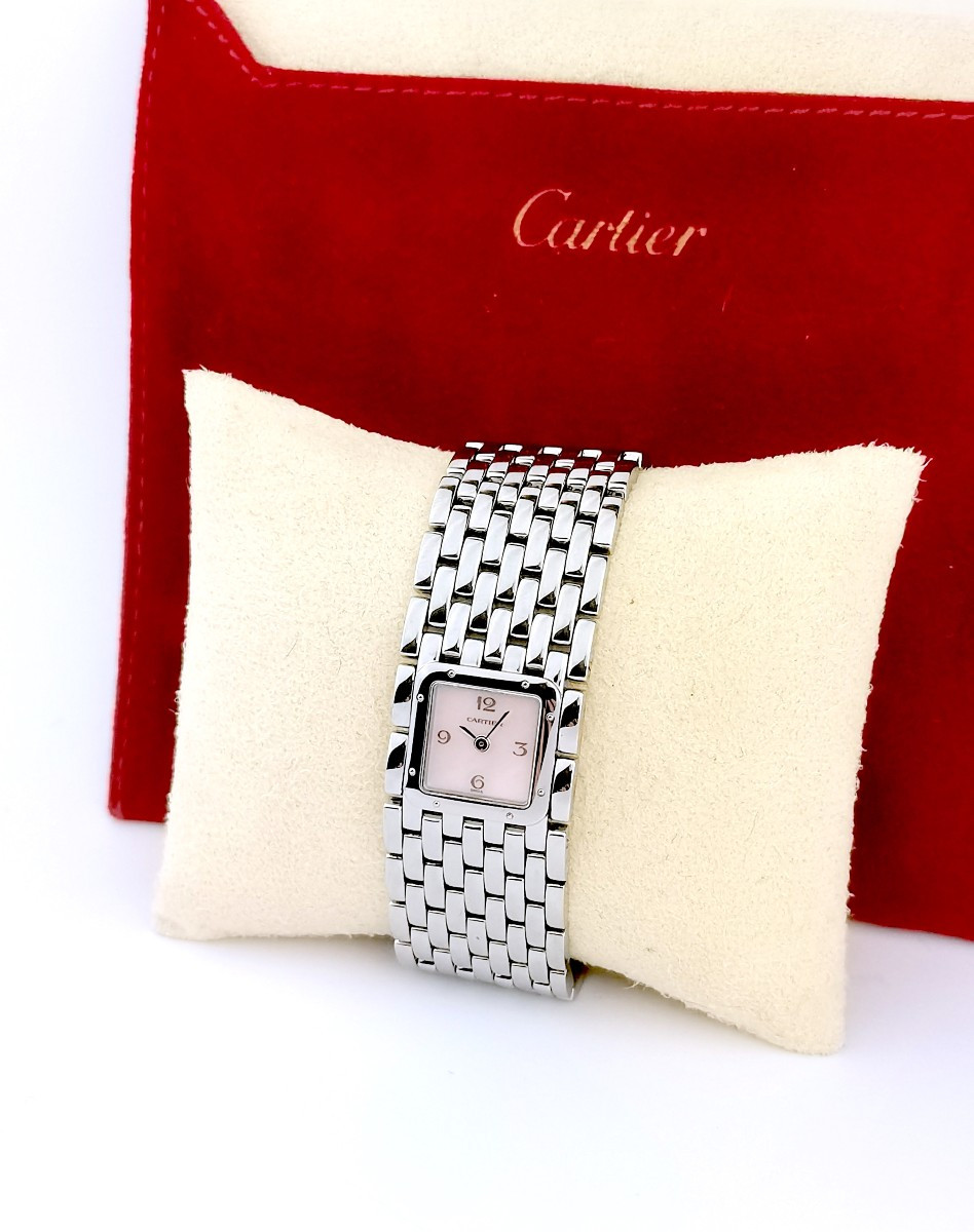 Cartier Watch - Panthère Ruban - Steel (women's)-photo-2