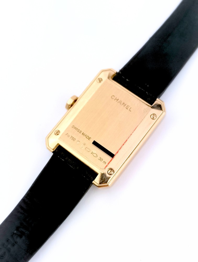 Montre CHANEL - Boyfriend - or rose - Petit modèle (femme)-photo-4