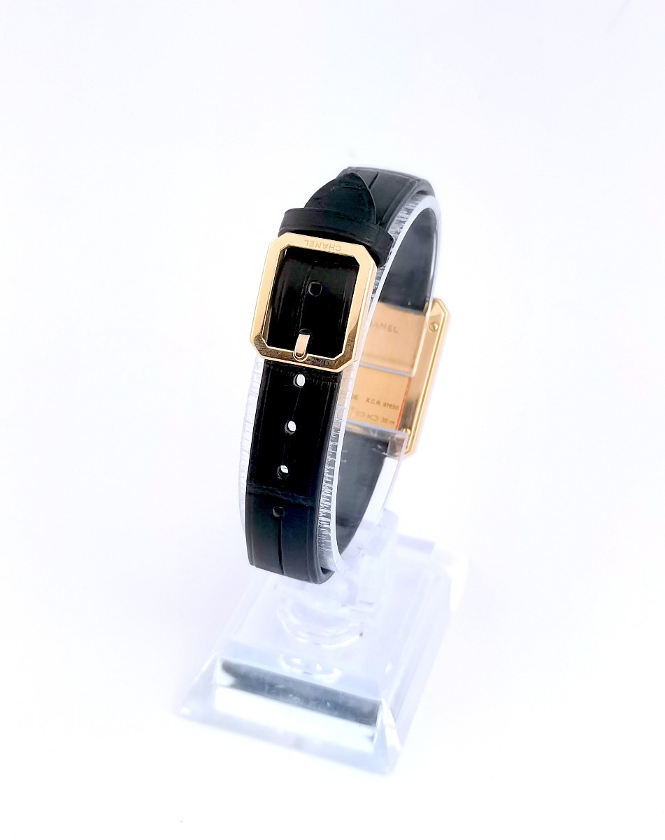 Montre CHANEL - Boyfriend - or rose - Petit modèle (femme)-photo-5