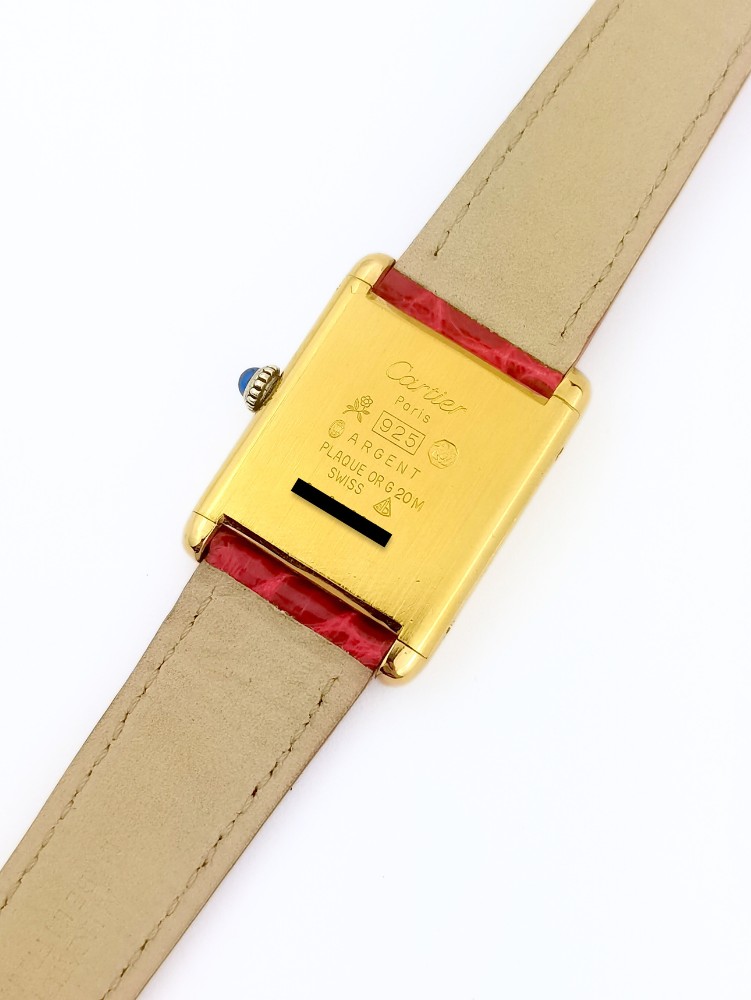 Montre CARTIER - Must Tank - mécanique - 23 mm (unisexe)-photo-4