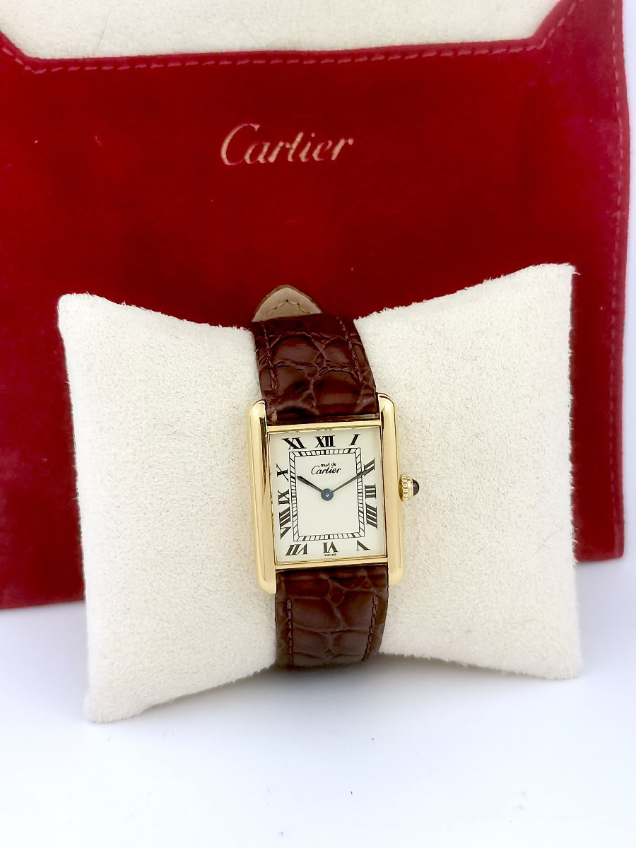 Montre CARTIER - Must Tank - quartz - 23 mm (unisexe)-photo-3