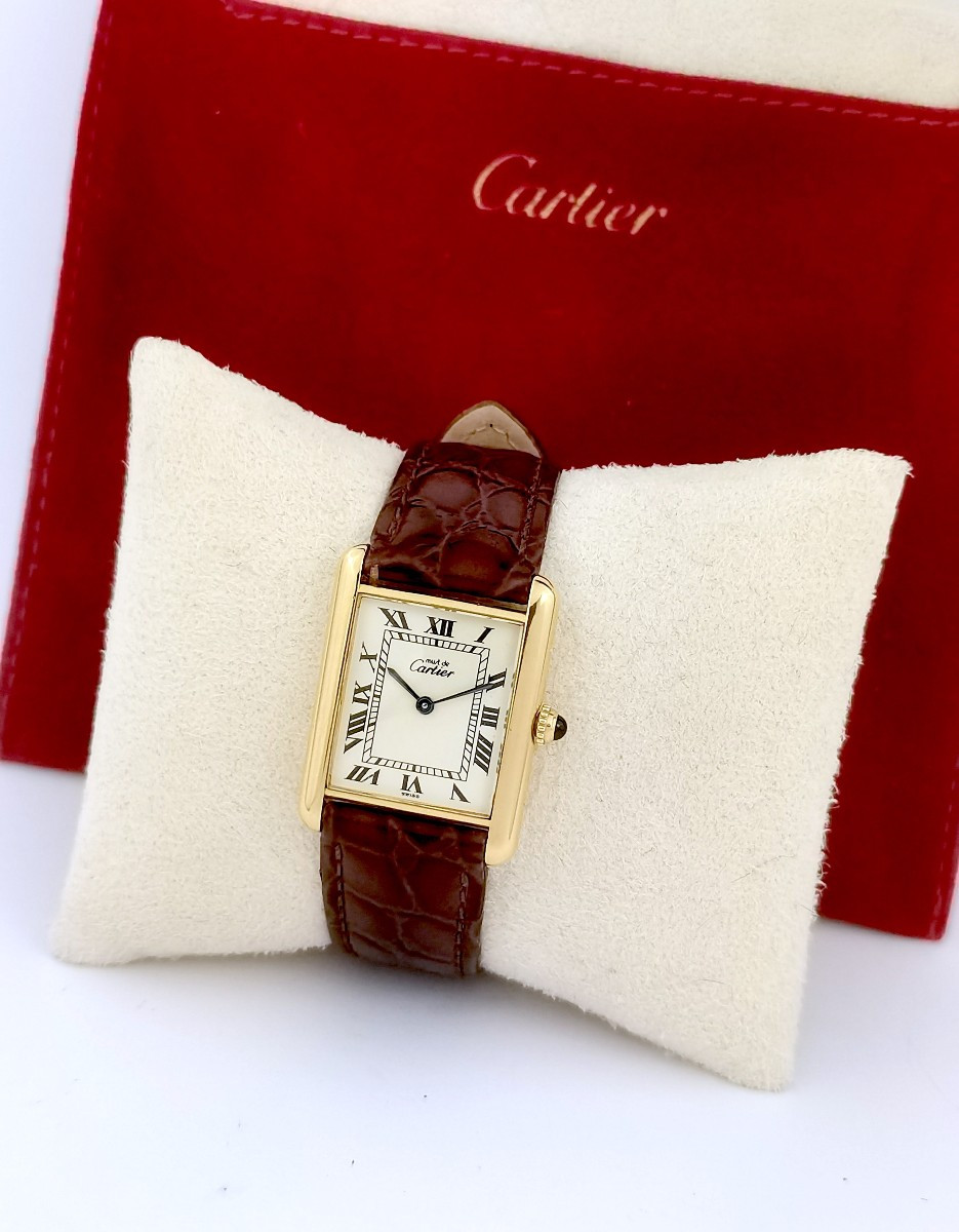 Montre CARTIER - Must Tank - quartz - 23 mm (unisexe)-photo-4