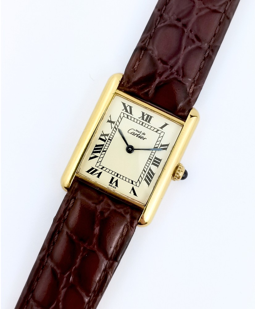 Montre CARTIER - Must Tank - quartz - 23 mm (unisexe)-photo-6
