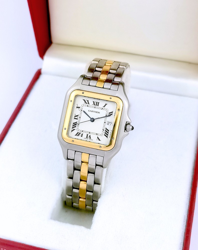 Montre CARTIER - Panthere - or/acier - Grand modèle - 29 mm (homme)-photo-6