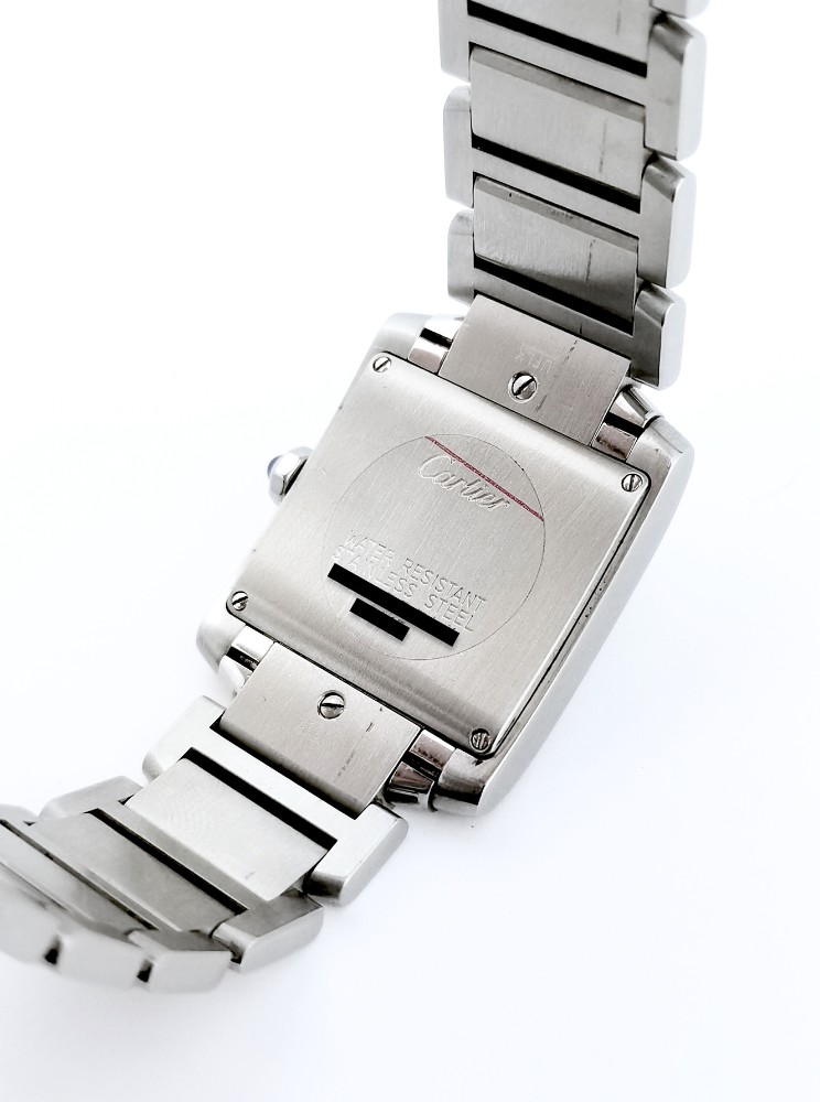 Cartier Watch - Tank Française - Steel - 25 Mm (women's)-photo-2