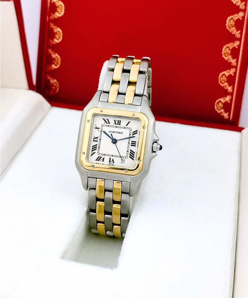 Cartier Panthère Watch - Gold And Steel - 27 Mm  -photo-3