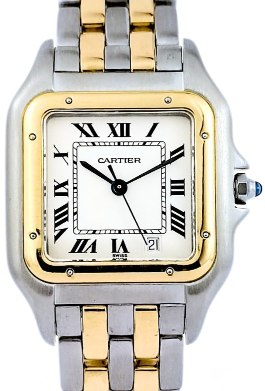 Cartier Panthère Watch - Gold And Steel - 27 Mm  