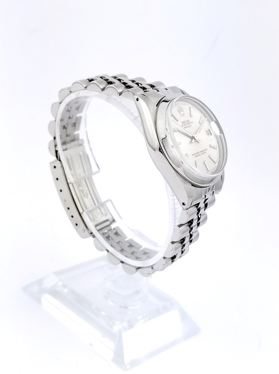 Montre ROLEX - Oyster Perpetual Datejust - acier - 31 mm (femme)-photo-3