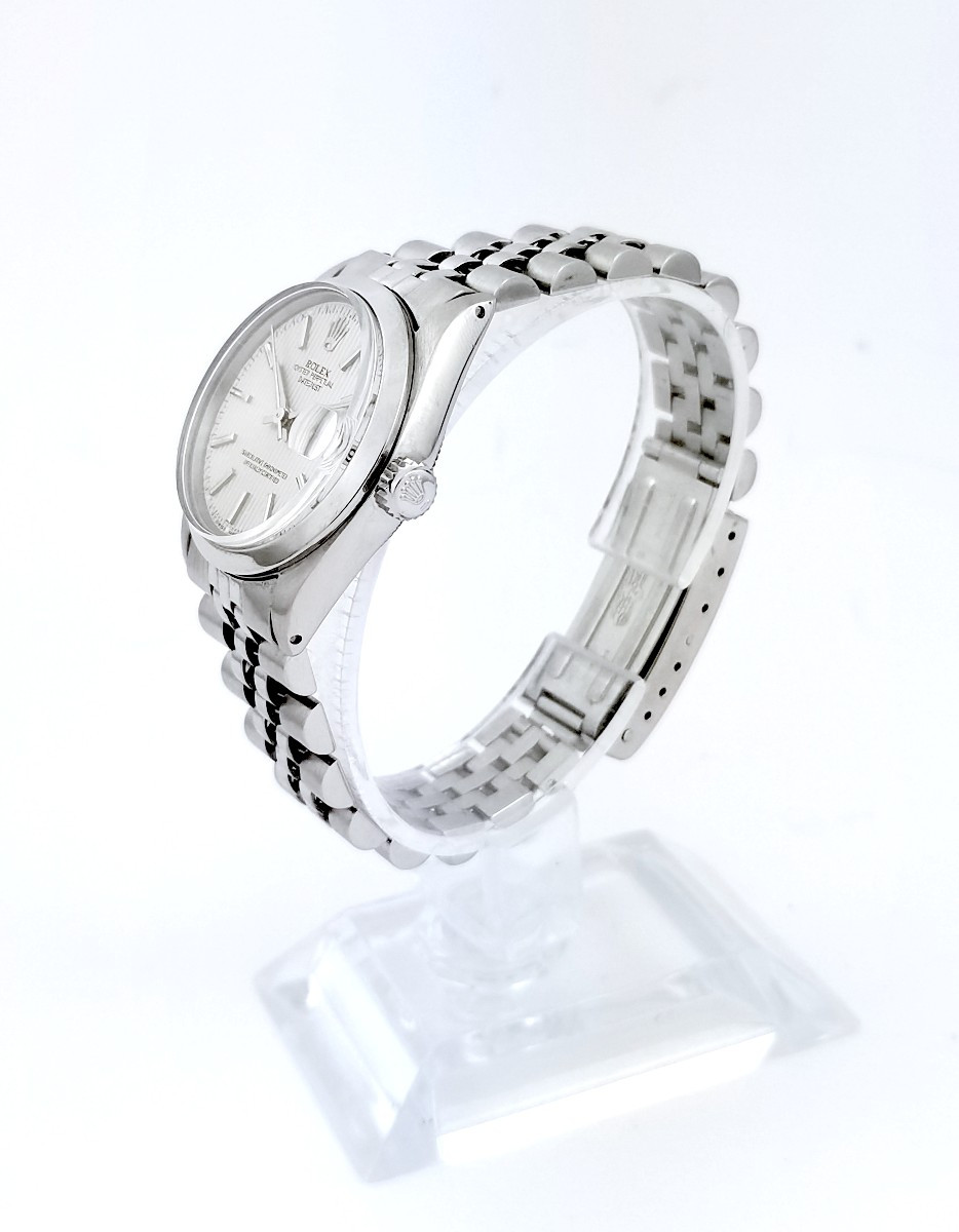 Montre ROLEX - Oyster Perpetual Datejust - acier - 31 mm (femme)-photo-4