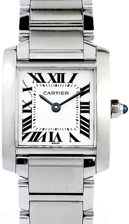 Cartier Watch - Tank Française - Steel - Small Model (women's)