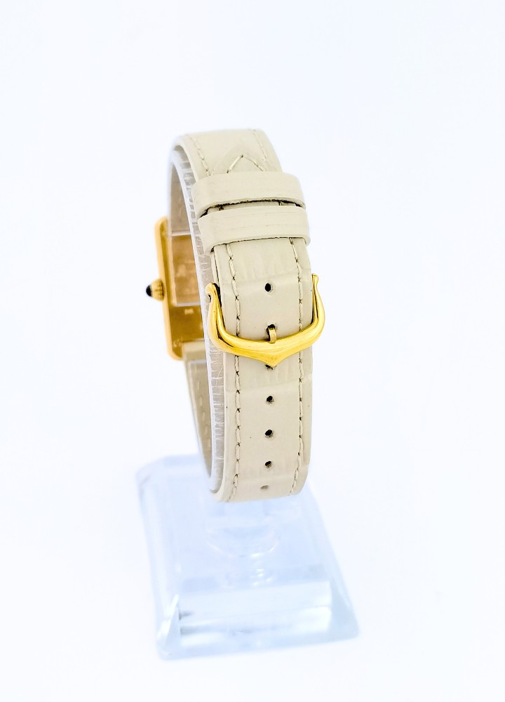 Cartier Watch - Must Tank - Quartz - Small Model (ladies)-photo-4