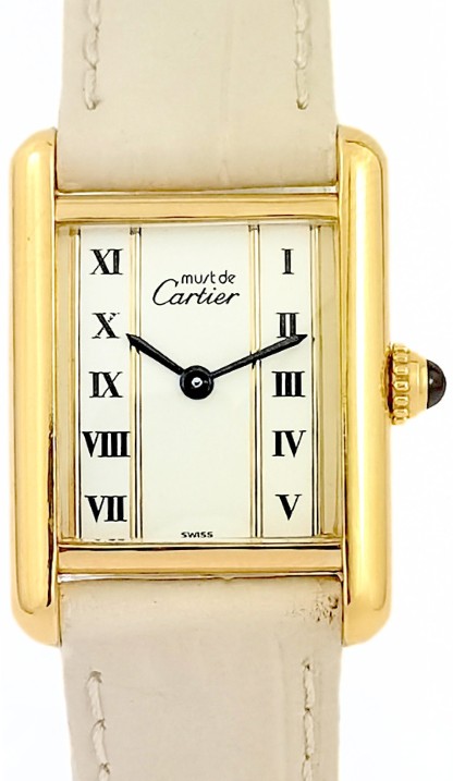 Cartier Watch - Must Tank - Quartz - Small Model (ladies)