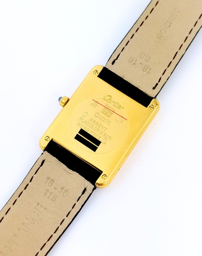 Cartier Watch - Must Tank - Large Vintage Model (unisex).-photo-1