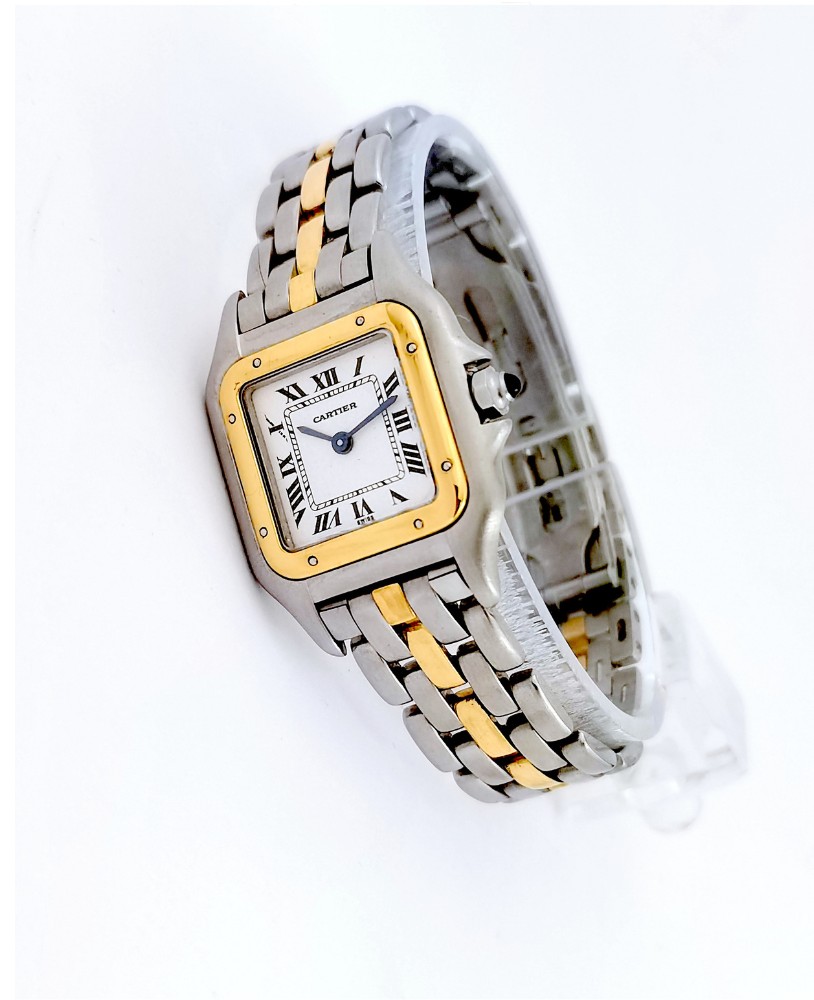 Cartier - Panther - Gold And Steel - Small Model (ladies)-photo-4