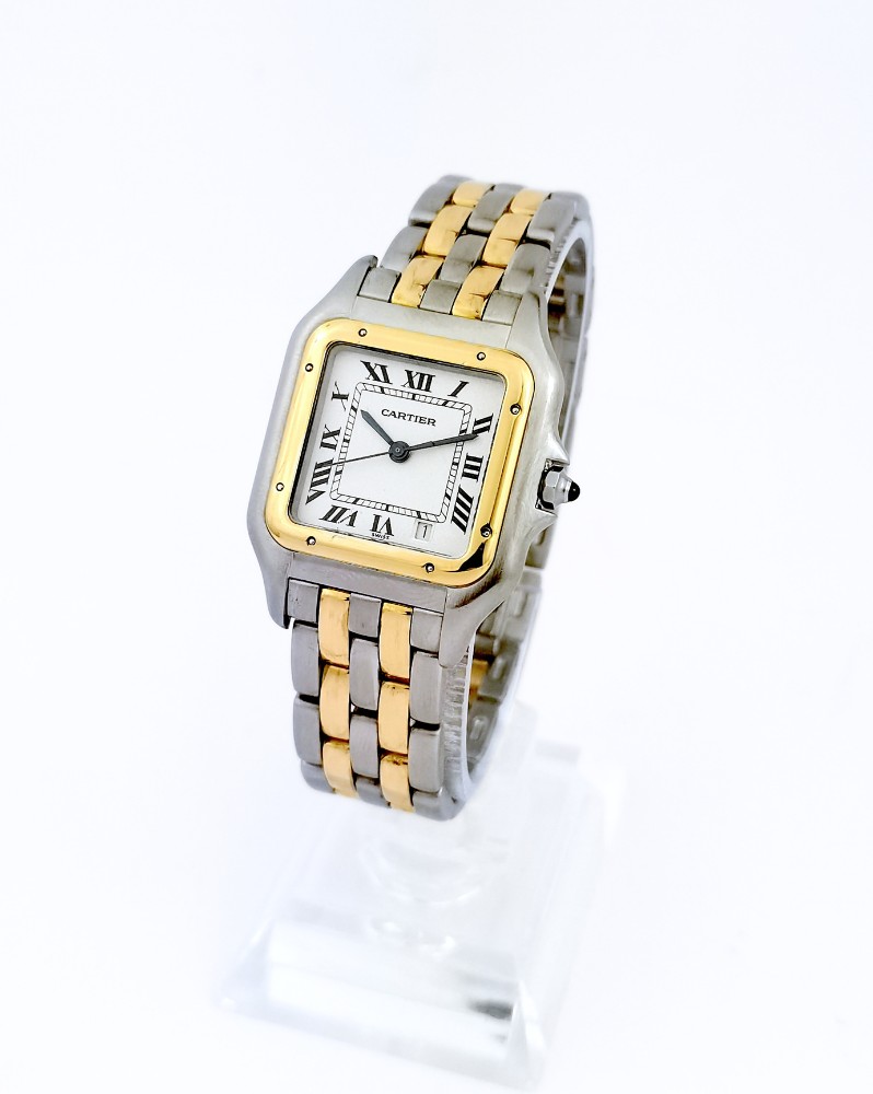 Cartier Watch - Panthère - Gold And Steel - 27 Mm (unisex)-photo-2