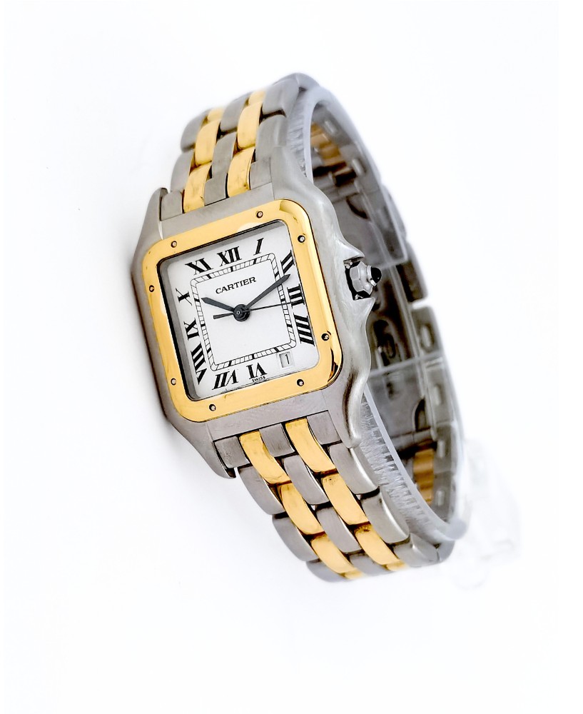 Cartier Watch - Panthère - Gold And Steel - 27 Mm (unisex)-photo-4