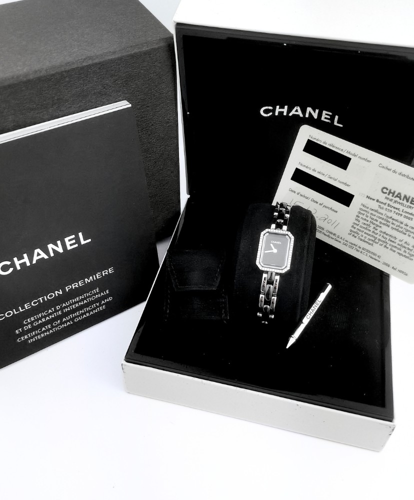 Chanel Watch - Première Céramique - Steel/ceramic/diamonds - 1 Lap (woman)-photo-1