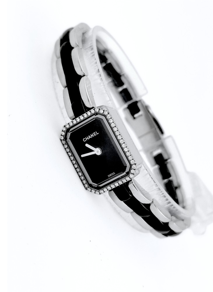 Chanel Watch - Première Céramique - Steel/ceramic/diamonds - 1 Lap (woman)-photo-2