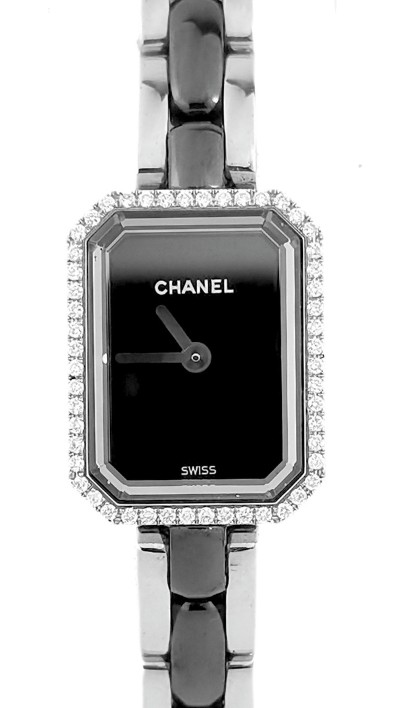 Chanel Watch - Première Céramique - Steel/ceramic/diamonds - 1 Lap (woman)