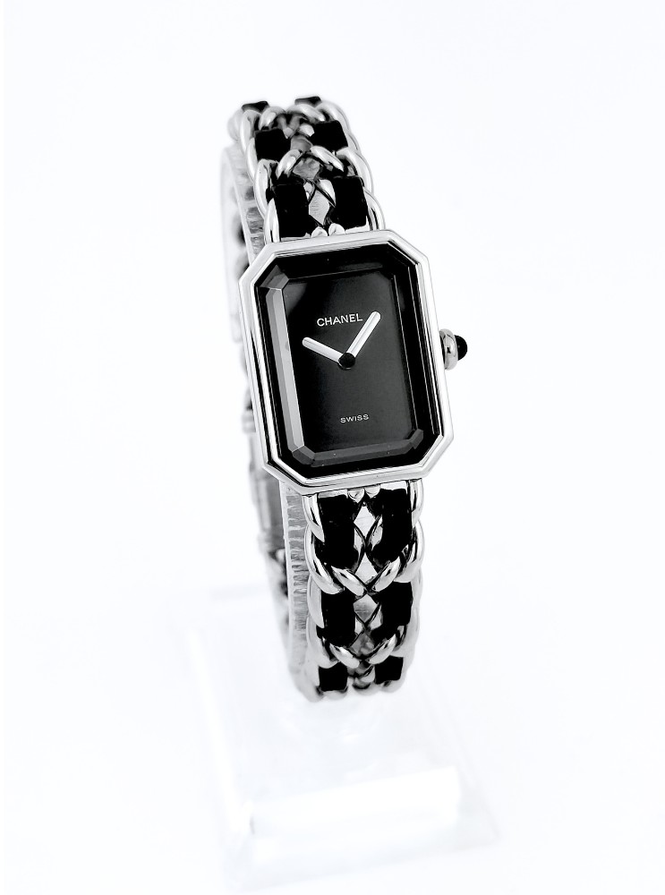Chanel Wristwatch - Première Rock, Papers - Steel/leather - Size L (woman)-photo-2