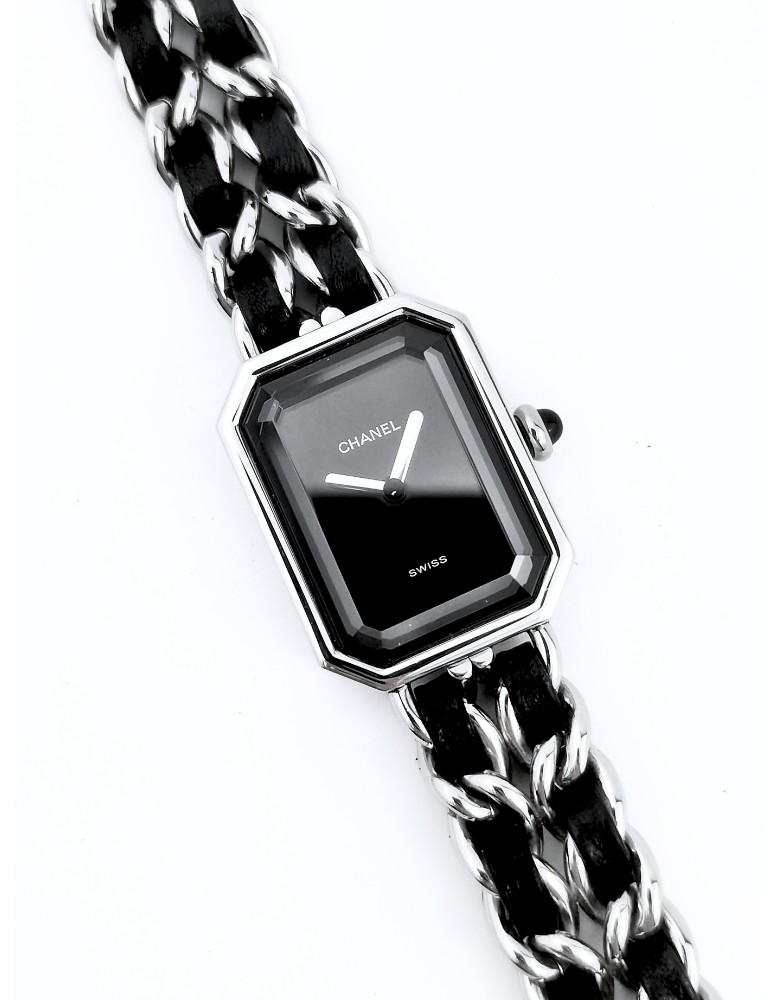 Chanel Wristwatch - Première Rock, Papers - Steel/leather - Size L (woman)-photo-4