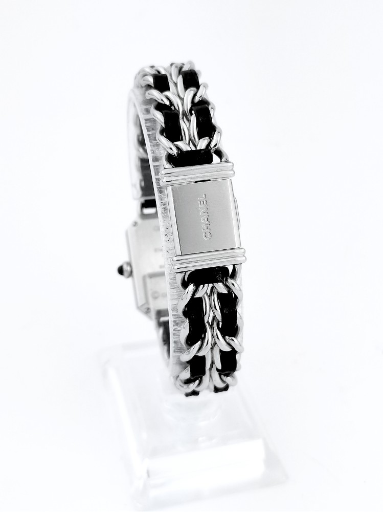 Chanel Wristwatch - Première Rock, Papers - Steel/leather - Size L (woman)-photo-2