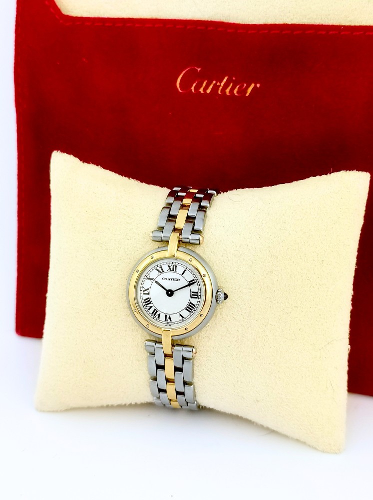 Montre CARTIER - Panthère Vendôme - or/acier - Petit modèle (femme)_Ref 1105-photo-4