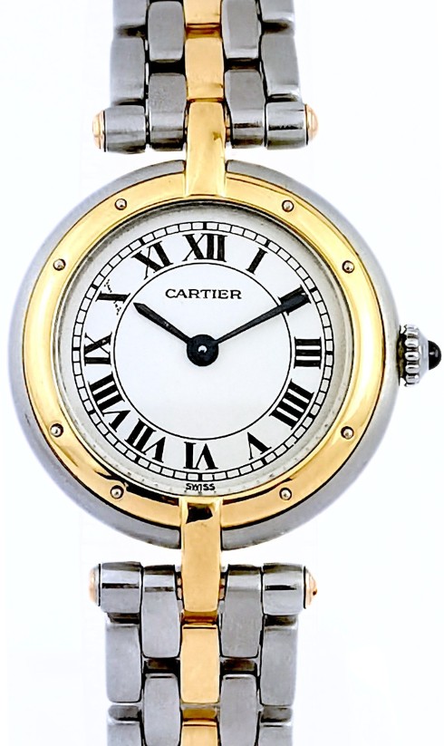 Montre CARTIER - Panthère Vendôme - or/acier - Petit modèle (femme)_Ref 1105