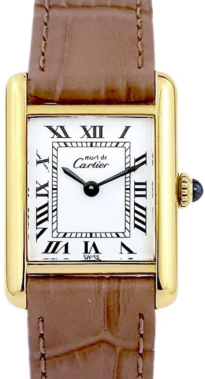 Cartier Wristwatch - Must Tank - Small Size - Vintage (lady)