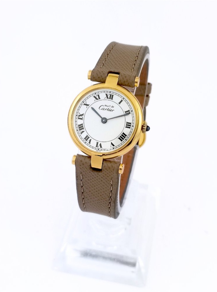Cartier Watch - Must Vendôme - Vermeil - Small Size (women's)-photo-2