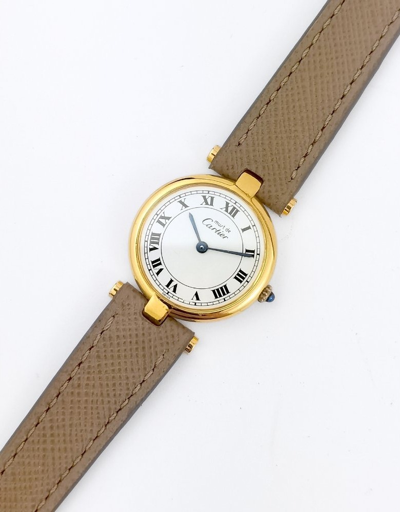 Cartier Watch - Must Vendôme - Vermeil - Small Size (women's)-photo-4