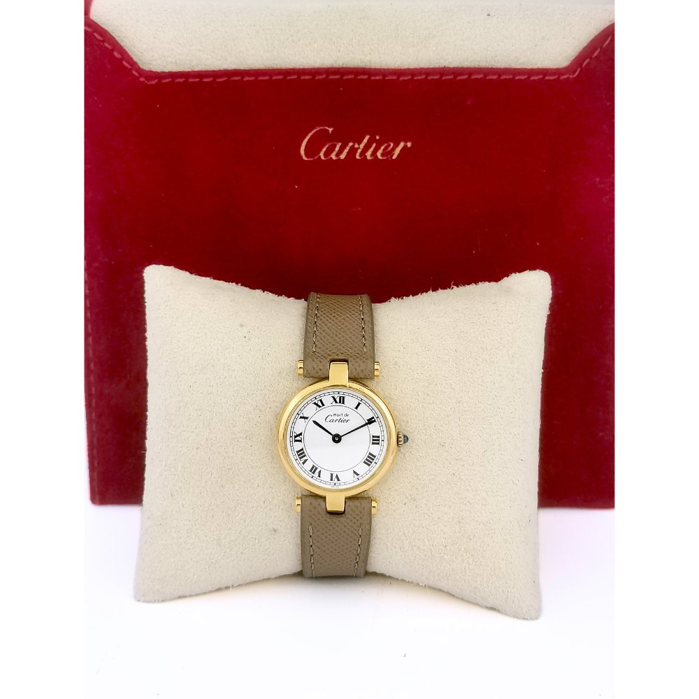 Cartier Watch - Must Vendôme - Vermeil - Small Size (women's)-photo-4