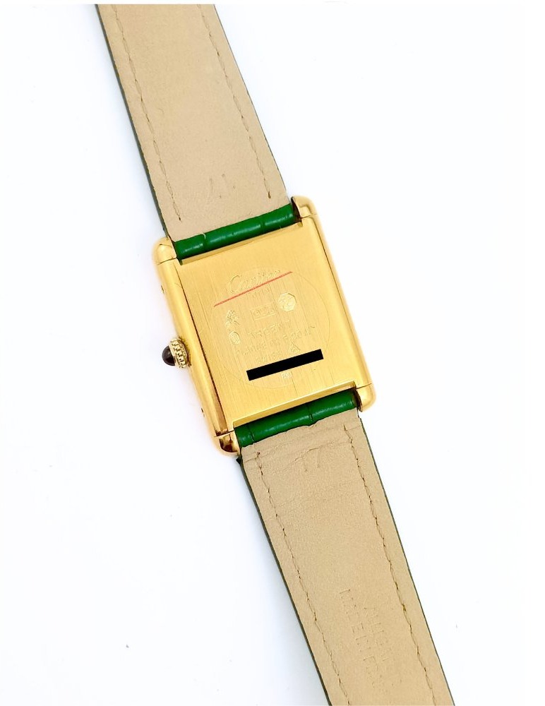 Montre CARTIER - Must Tank - mécanique - Grand modèle vintage (unisexe)-photo-2