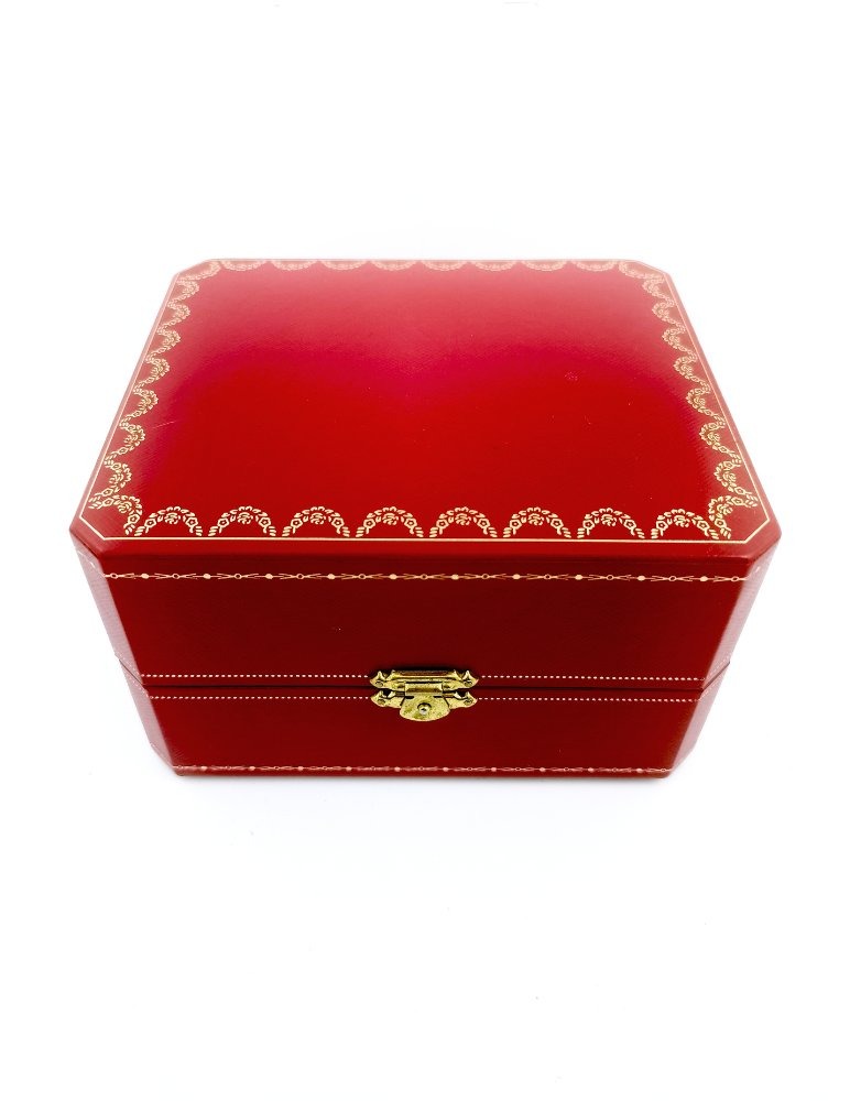 Montre CARTIER - Santos Galbée - or/acier - Medium (unisexe)-photo-3