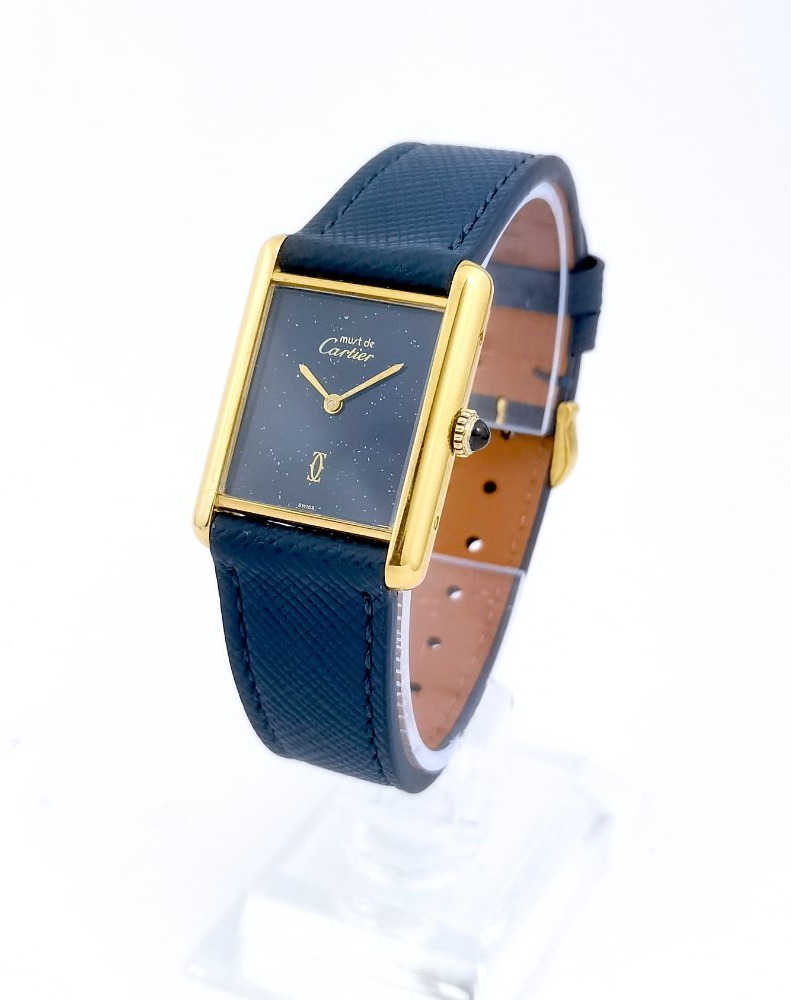 Montre CARTIER - Must Tank - mécanique - grand modèle vintage -photo-4