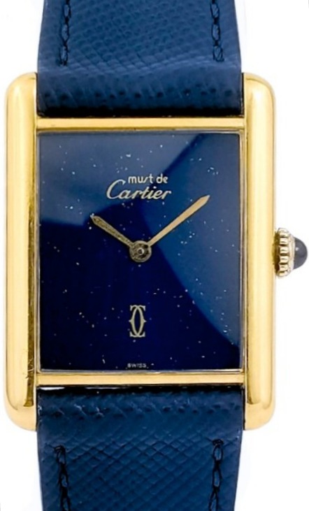 Montre CARTIER - Must Tank - mécanique - grand modèle vintage 