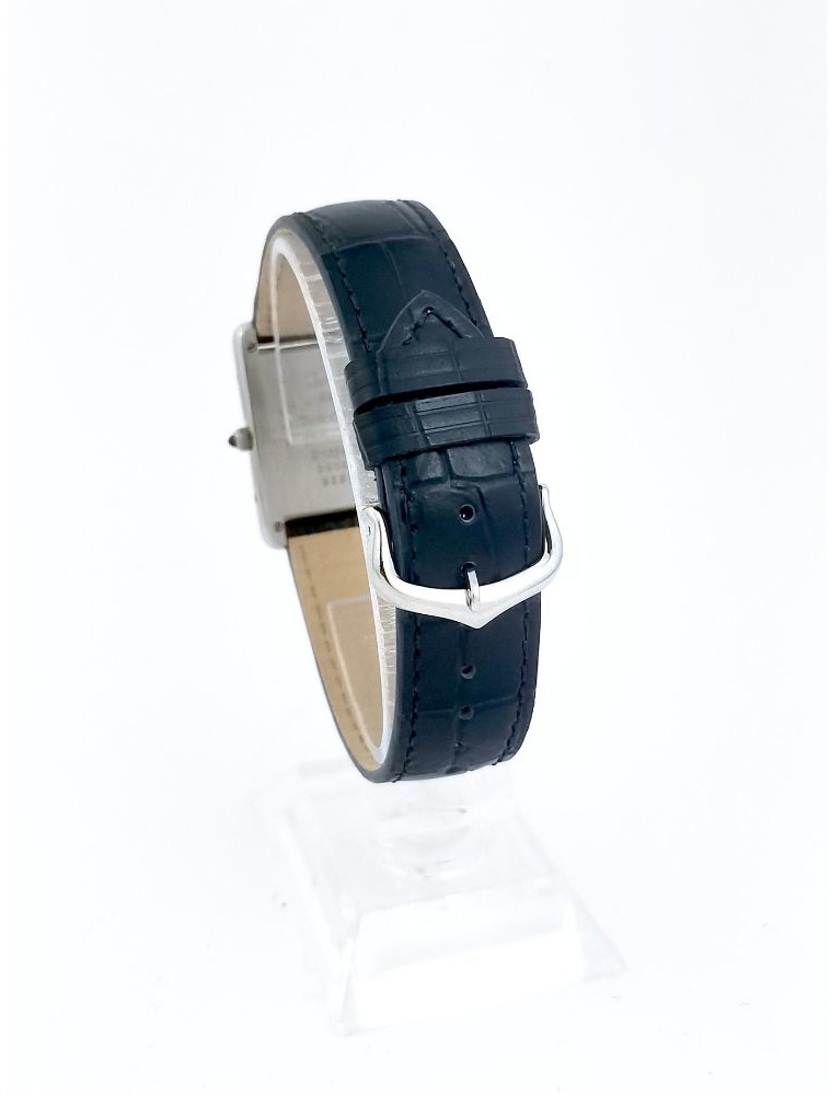 Montre CARTIER - Must Tank - argent rhodié - quartz - Grand modèle vintage-photo-2