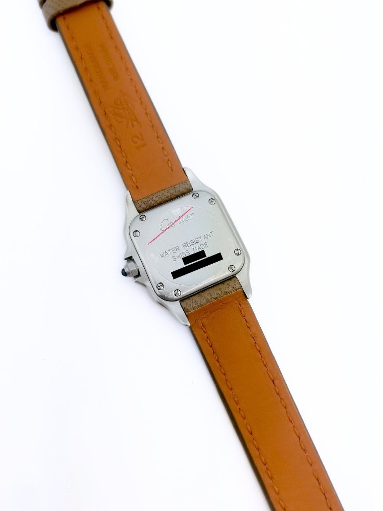 Montre CARTIER - Panthère - or/acier/cuir - Petit modèle (femme)-photo-2