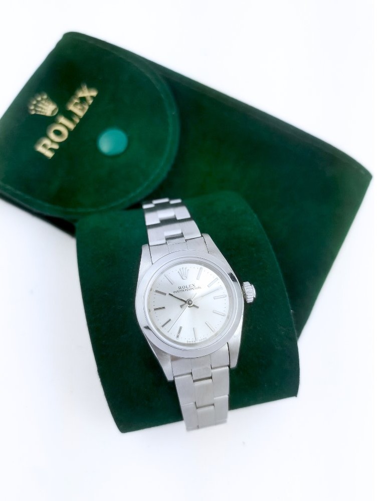 Rolex Watch - Oyster Perpetual - Steel - Small Model (women's)-photo-4