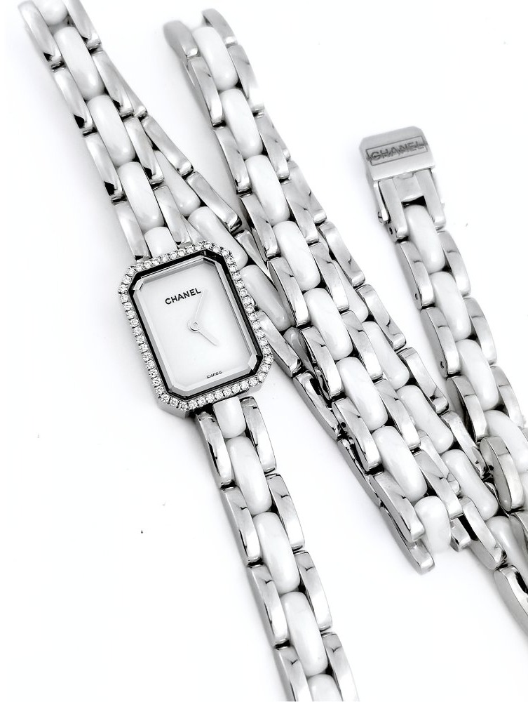 Chanel Watch - Première Mini Ceramic - Steel/ceramic/diamonds_ref 1167-photo-2