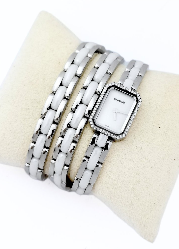 Chanel Watch - Première Mini Ceramic - Steel/ceramic/diamonds_ref 1167-photo-4