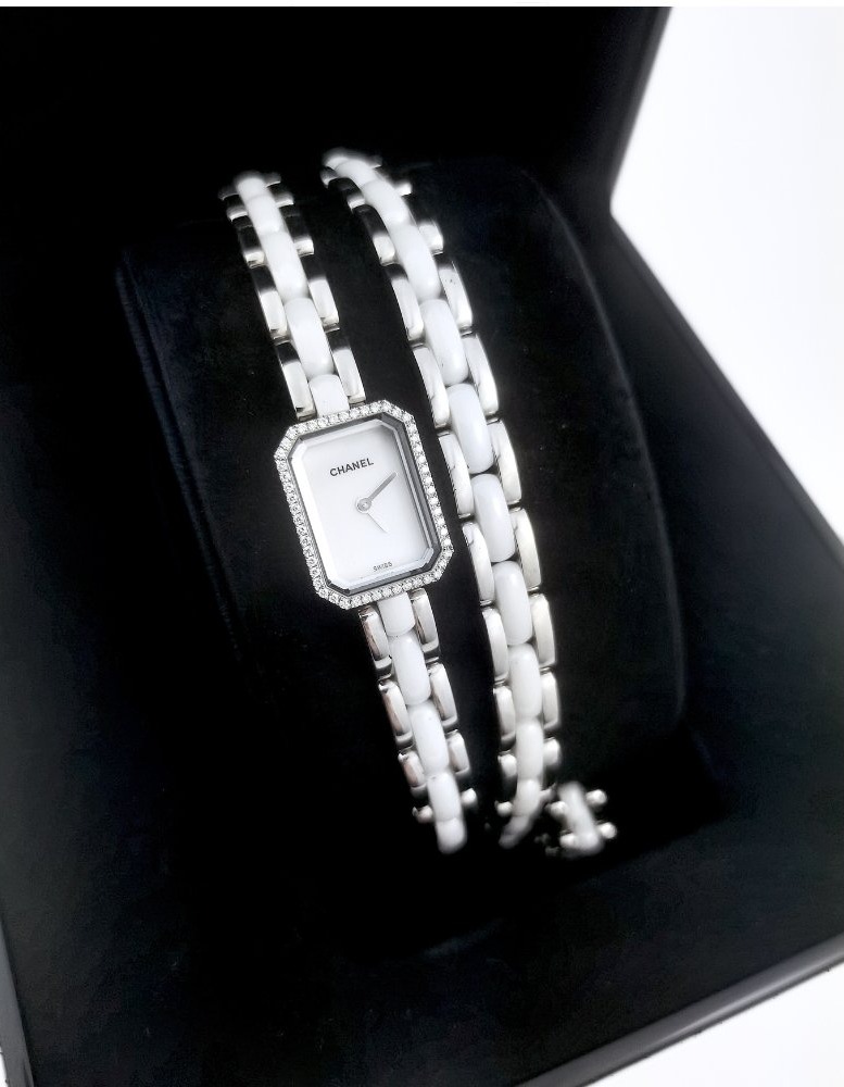 Chanel Watch - Première Mini Ceramic - Steel/ceramic/diamonds_ref 1167-photo-2